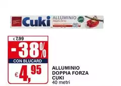 Cuki - Alluminio Doppia Forza