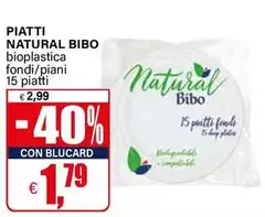 Bibo - Piatti Natural 