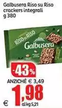 Galbusera - Riso Su Riso Crackers Integrali