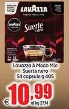 Lavazza - A Modo Mio Suerte Nero 54 Capsule