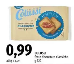 Colussi - Fette Biscottate Classiche