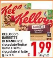 Kelloggs - Barrette Di Mandorle