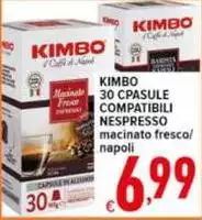 Kimbo - 30 Capsule Compatibili Nespresso Kimbo - 30 Capsule Compatibili Nespresso