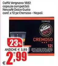 Vergnano - Caffè 1882 Capsule Compatibili Nescafé Dolce Gusto
