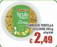 Dimmidisì - Tortilla Zucchine