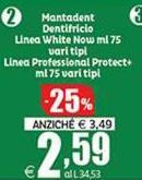 Mentadent - Dentifricio Linea White Now