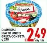 Dimmidisì - Piatto Unico Greca Con Feta