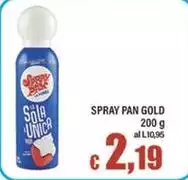 Sole - Spray Pan Gold