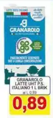 Granarolo - Latte UHT P.S. Italiano