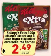 Kelloggs - Extra Classico-Cioccolato Al Latte-Frutta-Cioccolato Caramello-Red Berries