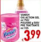 Vanish - Oxi Action Gel Polvere/ Pre Trattante