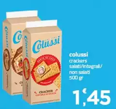 Colussi - Crackers Salati