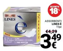 Lines - Assorbenti É