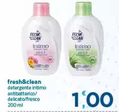 Fresh & Clean - Detergente Intimo Antibatterico