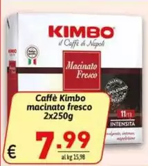 Kimbo - Caffè Macinato Fresco Kimbo - Caffè Macinato Fresco