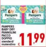 Pampers - Baby Dry Pannolini Pacco Doppio
