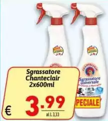 Chanteclair - Sgrassatore