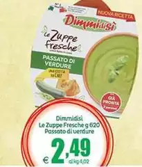 Dimmidisì - Le Zuppe Fresche Passato Di Verdure