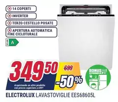 Electrolux - Lavastoviglie EES68605L