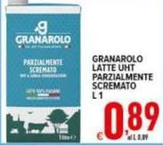 Granarolo - Latte UHT Parzialmente Scremato