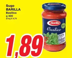Barilla - Sugo Basilico