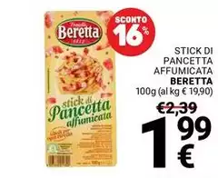 Beretta - Stick Di Pancetta Affumicata