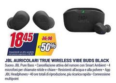 Jbl - Auricolari True Wireless Vibe Buds Black Jbl - Auricolari True Wireless Vibe Buds Black