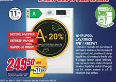 Whirlpool - Lavatrice FFF1148BSVIT