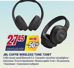 Jbl - Cuffie Wireless Tune 720bt Jbl - Cuffie Wireless Tune 720bt