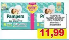 Pampers - Pannolini Baby Dry P. Doppio