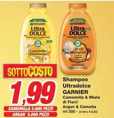 Garnier - Shampoo Ultradolce