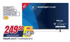 Philips - Smart Tv 65PUS8010/12