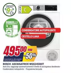 Bosch - Asciugatrice Wqg245doit
