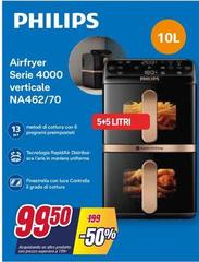 Philips - Airfryer Serie 4000 Verticale NA462/70