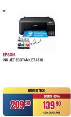 Epson - Ink Jet Ecotank ET-1810