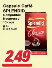 Splendid - Capsule Caffé