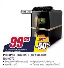 Philips - Friggitrice Ad Aria DUAL NA46270