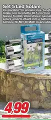 Set 5 Led Solare