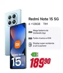 Xiaomi - Redmi Note 15 5G +128GB