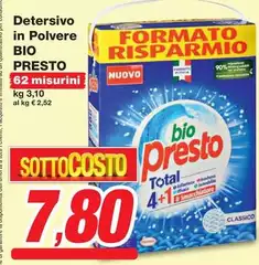 Bio Presto - Detersivo In Polvere Bio Presto - Detersivo In Polvere