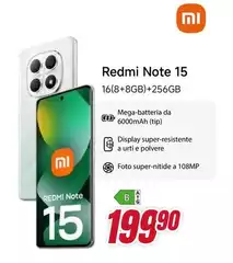 Xiaomi - Redmi Note 15 16+8gb+256gb