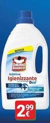 Omino Bianco - Additivo Igienizzante