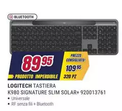 Logitech - K980 Signature Slim Solar+ 920013761