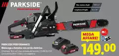 Parkside Performance - Motosega A Benzina Con Avvio Elettrico 