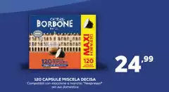 Caffe Borbone - Capsule Per Nespresso Miscela Decisa Capsule Caffè 120 Pz