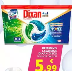 Dixan - Detersivo Lavatrice Discs