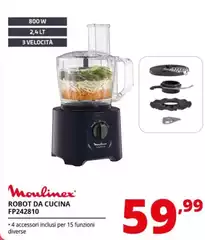 Moulinex - Robot Da Cucina FP242810