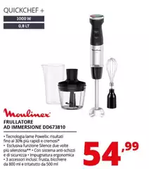 Moulinex - Frullatore Ad Immersione DD673810