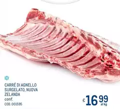 Carré Di Agnello Surgelato, Nuova Zelanda