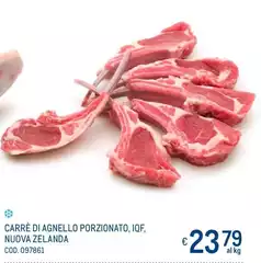 Carre Di Agnello Porzionato, Iqf, Nuova Zelanda